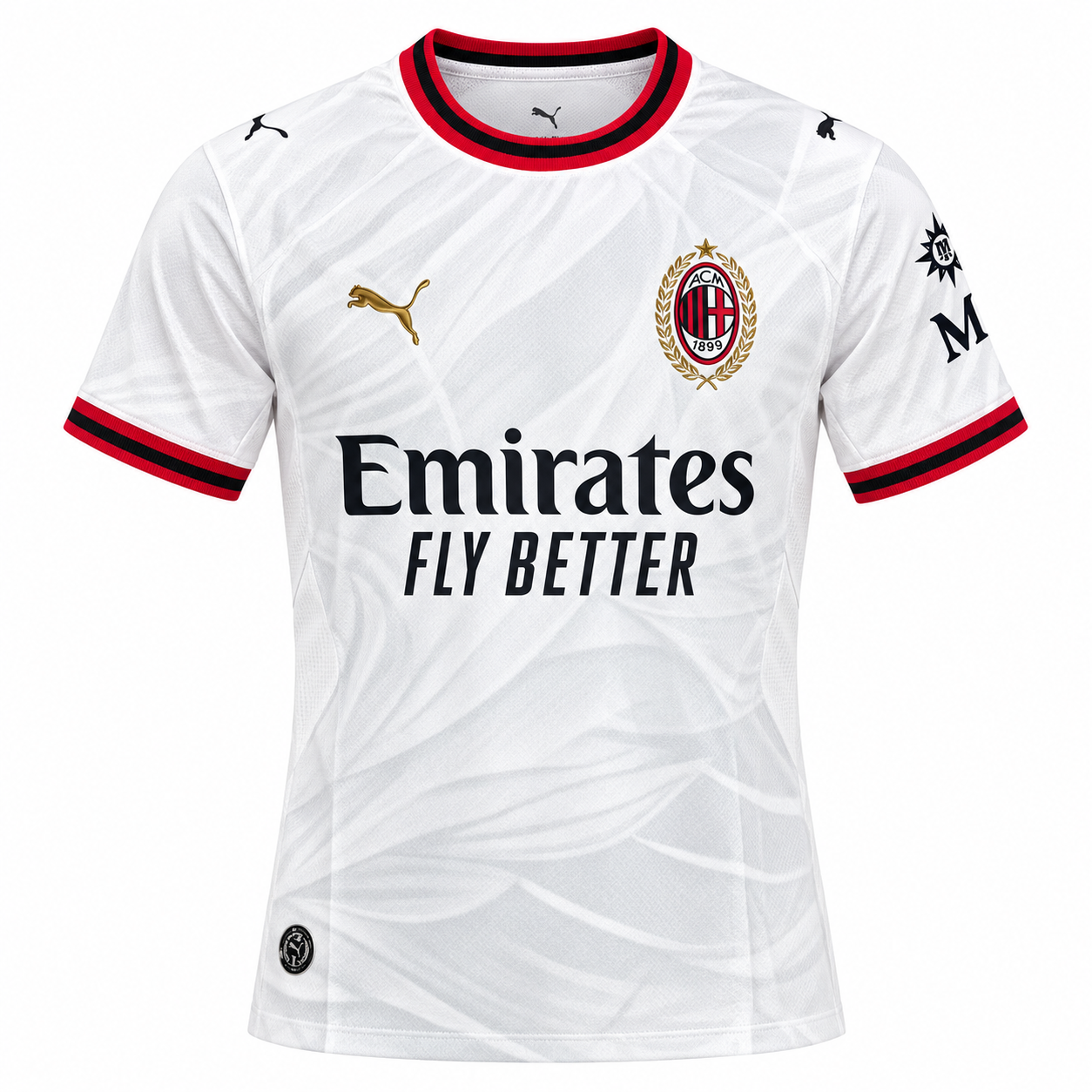 AC Milan 2025/26 White Away Jersey