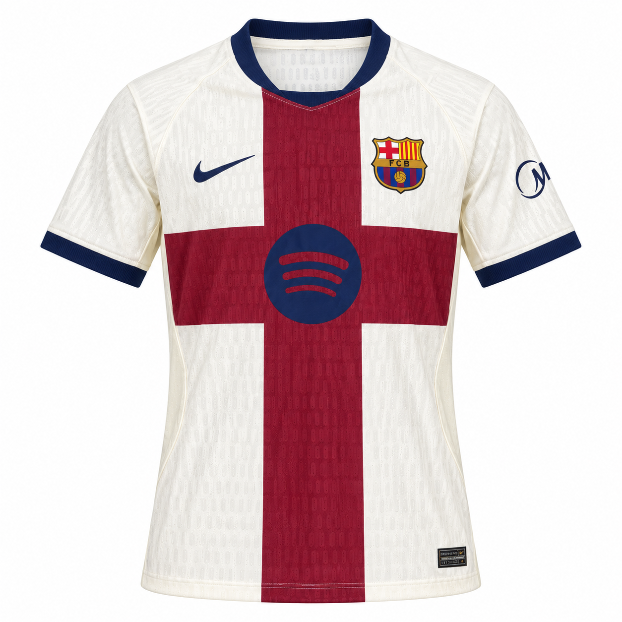 FC Barcelona 2025/26 Cream Third Jersey