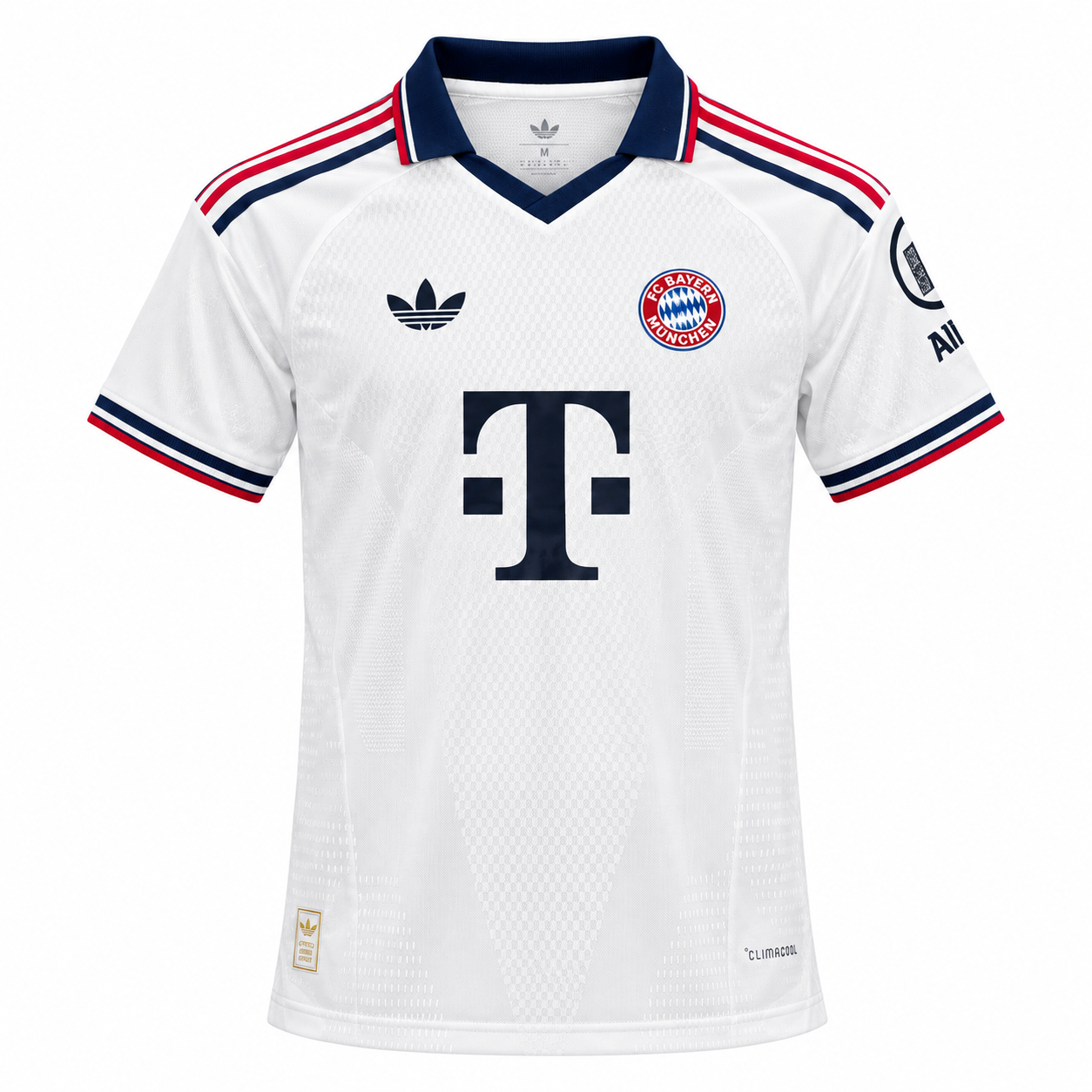 Bayern Munich 2025/26 White Away Jersey