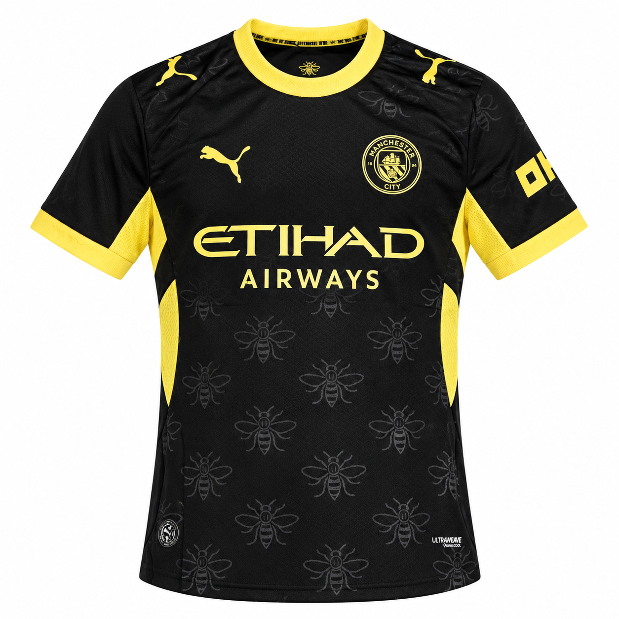 Manchester City 2025/26 Black Away Jersey