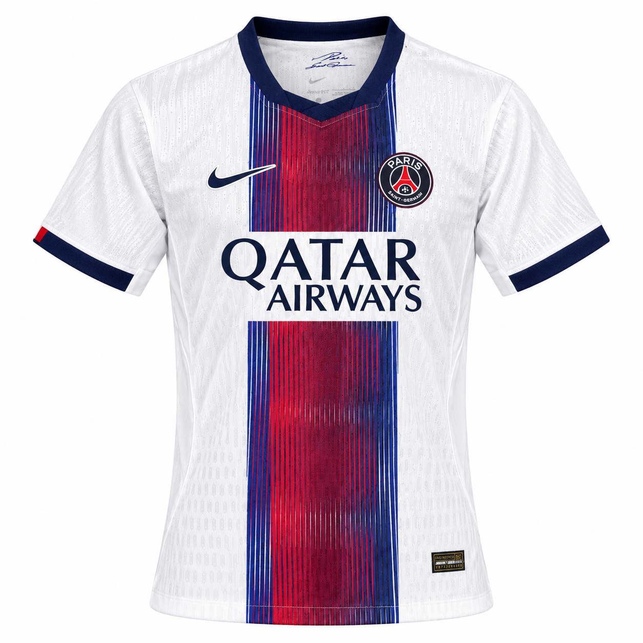 Paris Saint-Germain 2025/26 White Away Jersey